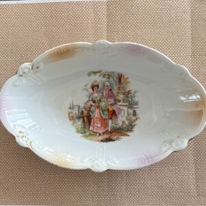 Schumann Bavaria Courting Couple Oval Bowl